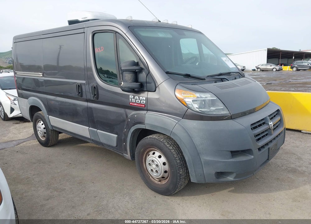 2016 RAM PROMASTER 1500 LOW ROOF VIN: 3C6TRVNG5GE101761