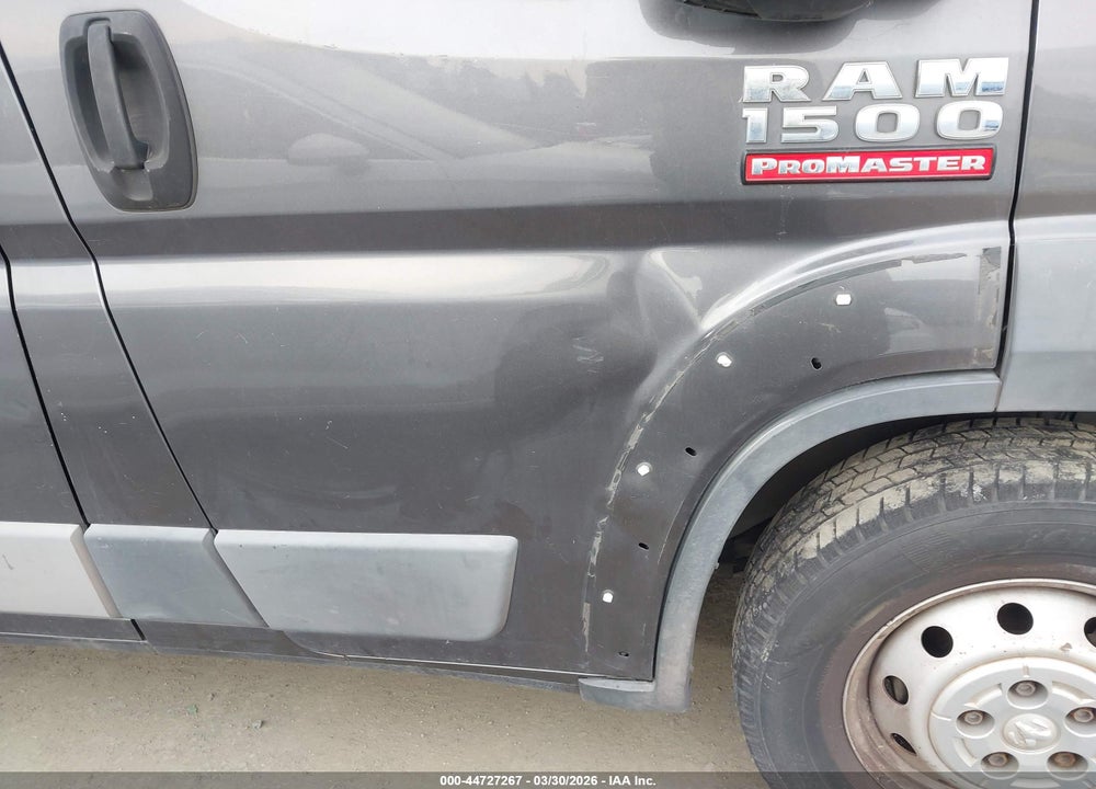 2016 RAM PROMASTER 1500 LOW ROOF VIN: 3C6TRVNG5GE101761