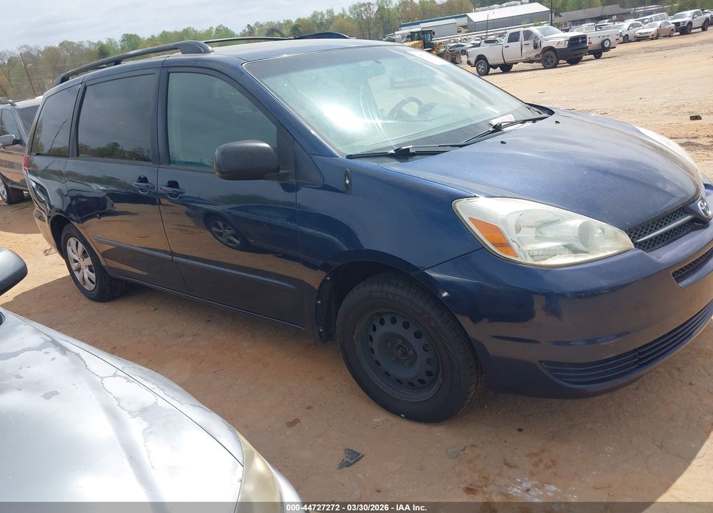 2004 TOYOTA SIENNA LE VIN: 5TDZA23C74S043596
