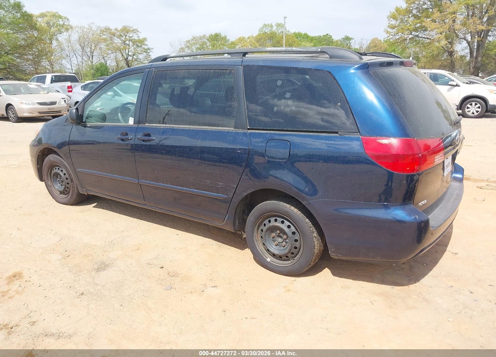 2004 TOYOTA SIENNA LE VIN: 5TDZA23C74S043596