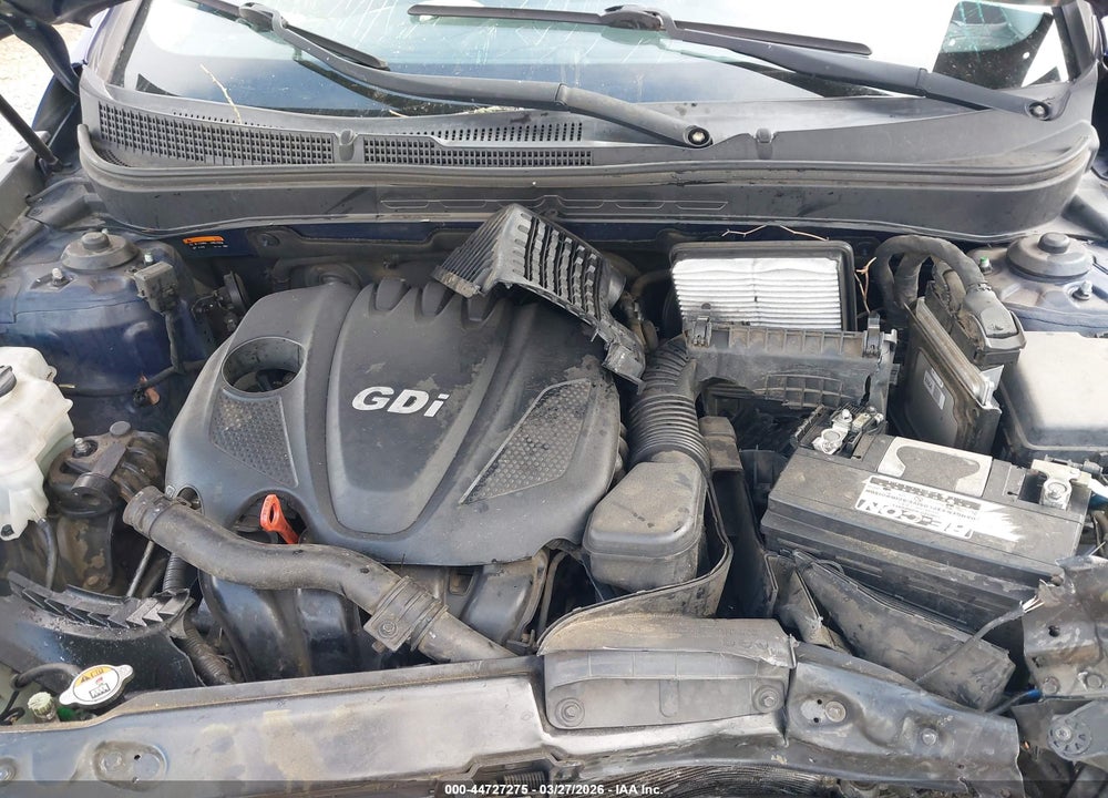 2014 HYUNDAI SONATA GLS VIN: 5NPEB4AC7EH843767
