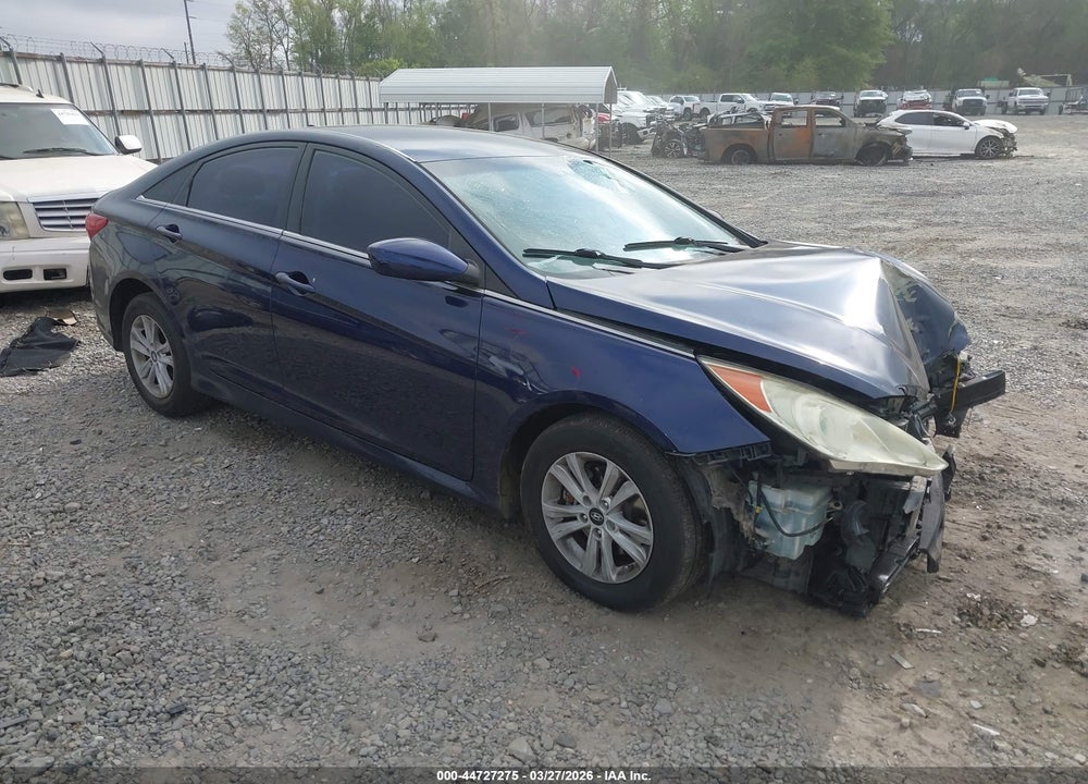 2014 HYUNDAI SONATA GLS VIN: 5NPEB4AC7EH843767