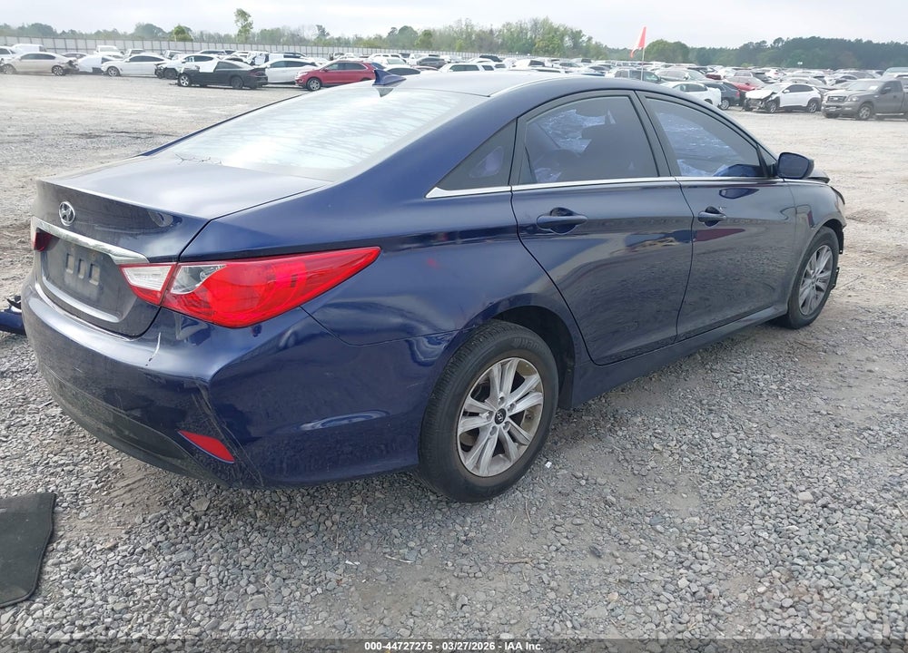 2014 HYUNDAI SONATA GLS VIN: 5NPEB4AC7EH843767