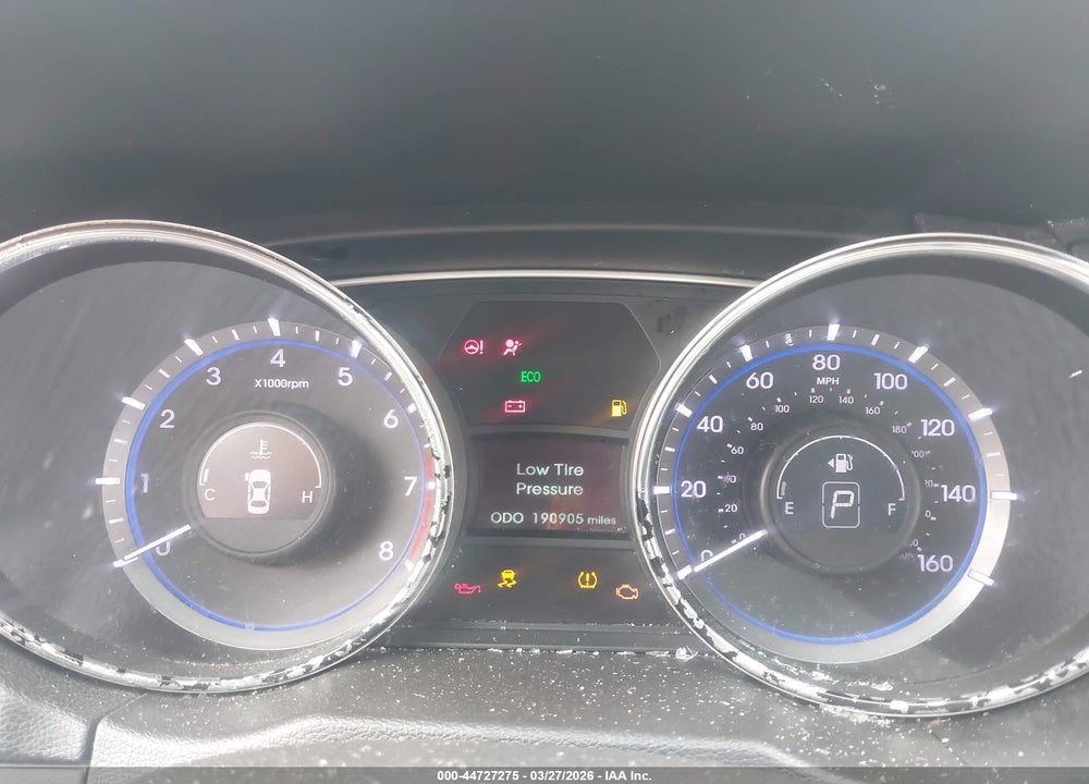 2014 HYUNDAI SONATA GLS VIN: 5NPEB4AC7EH843767