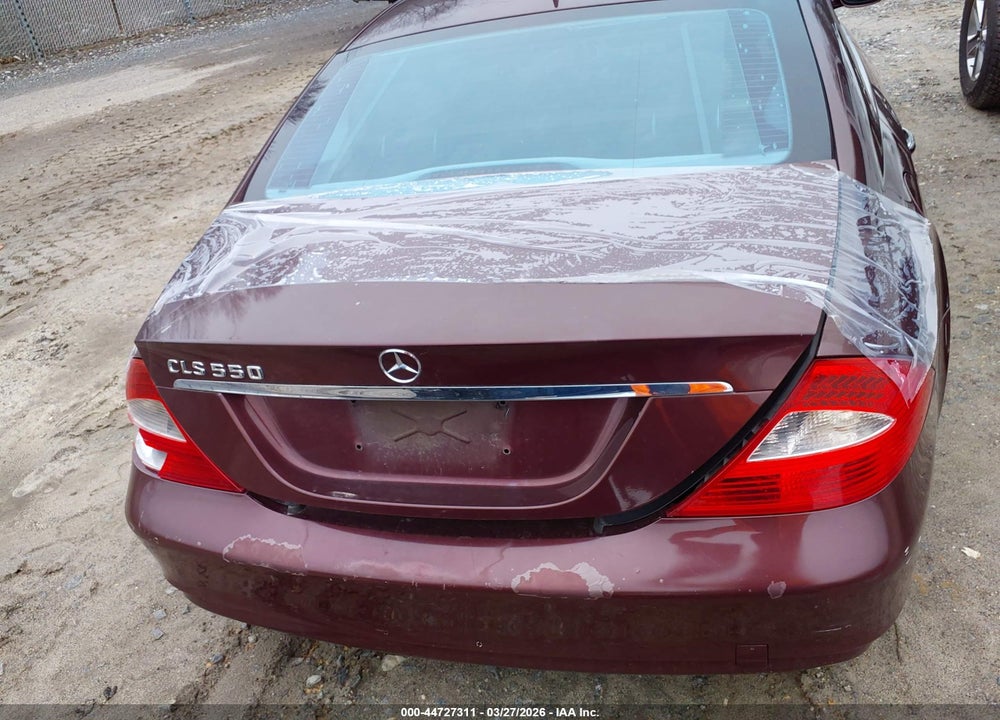 2008 MERCEDES-BENZ CLS 550 VIN: WDDDJ72X18A121715