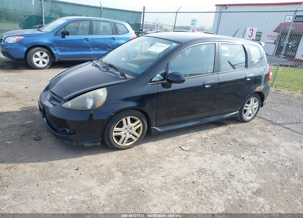 2008 HONDA FIT SPORT VIN: JHMGD38608S005341