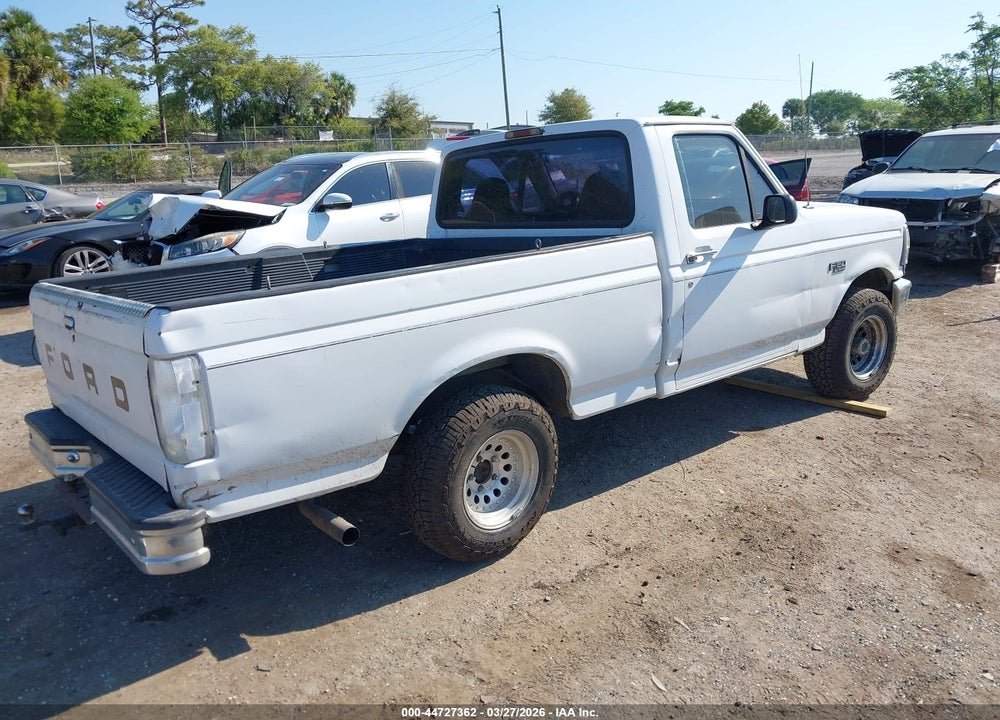 1995 FORD F150 VIN: 1FTDF15YXSNA01604