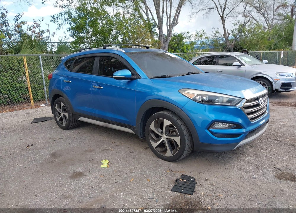 2017 HYUNDAI TUCSON LIMITED VIN: KM8J33A2XHU475832