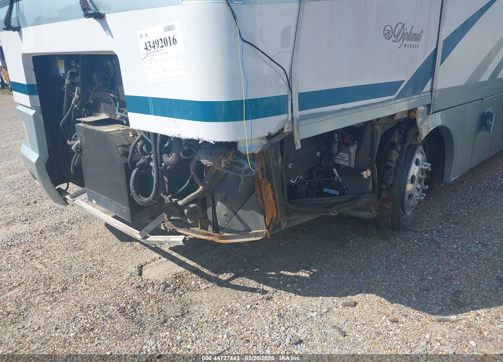 2002 ROADMASTER RAIL DYANASTER VIN: 1RF12051222016667