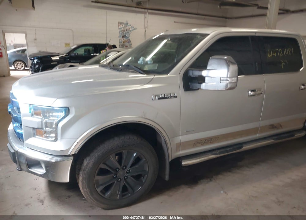 2015 FORD F-150 LARIAT VIN: 1FTFW1EG2FKD48528