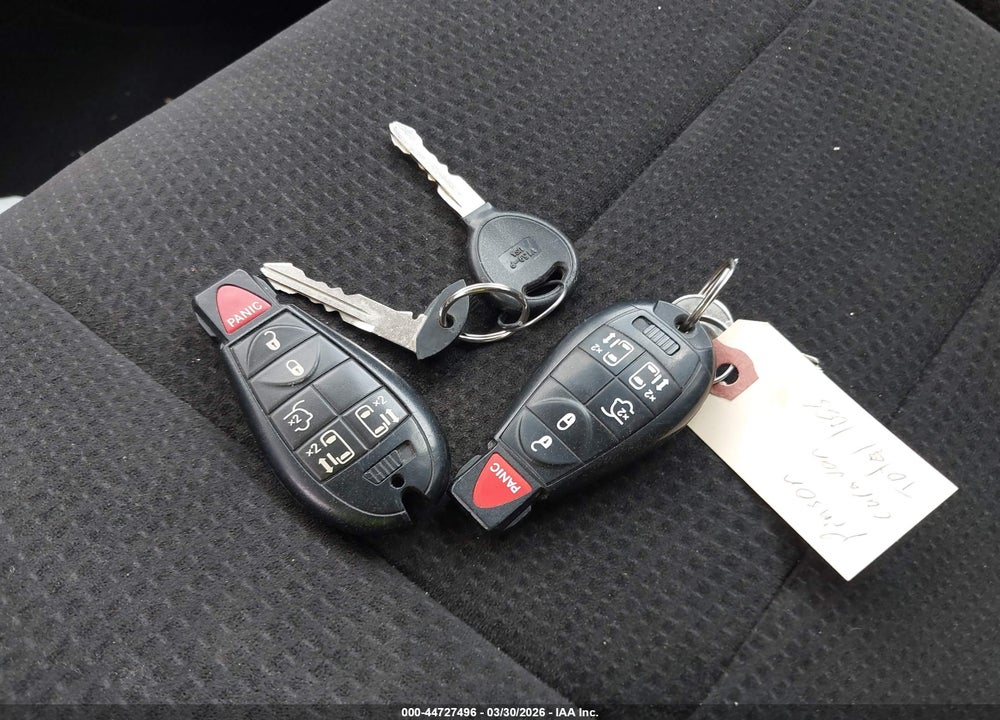 2012 DODGE GRAND CARAVAN SXT VIN: 2C4RDGCG0CR242665