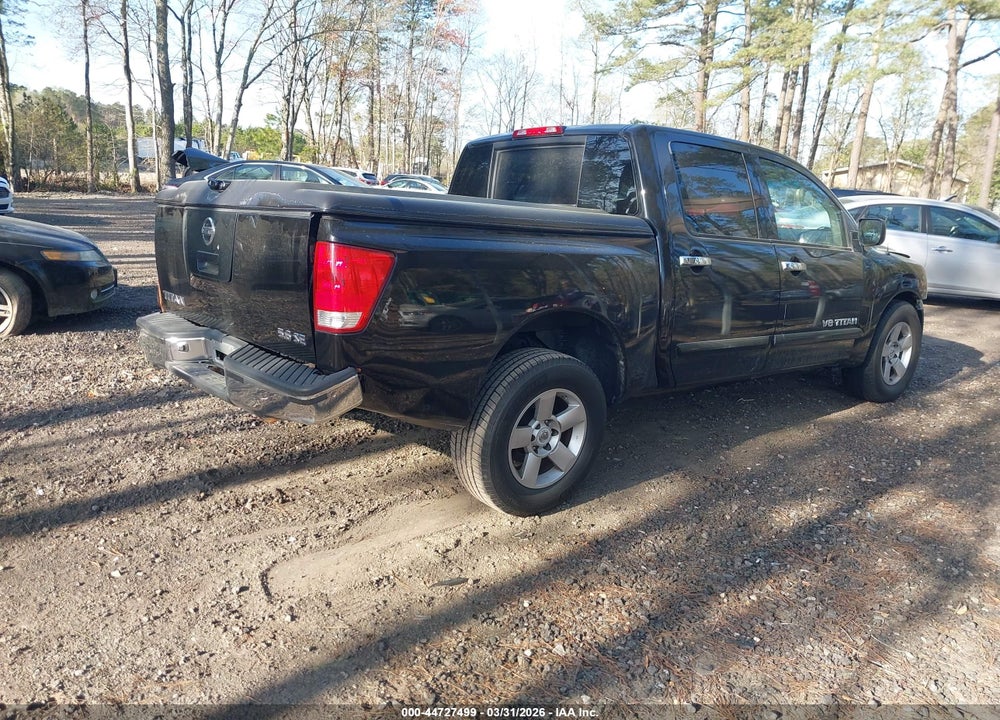 2006 NISSAN TITAN SE VIN: 1N6BA07A86N548597