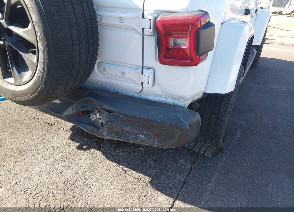 2022 JEEP WRANGLER 4XE UNLIMITED SAHARA 4X4 VIN: 1C4JJXP6XNW229374