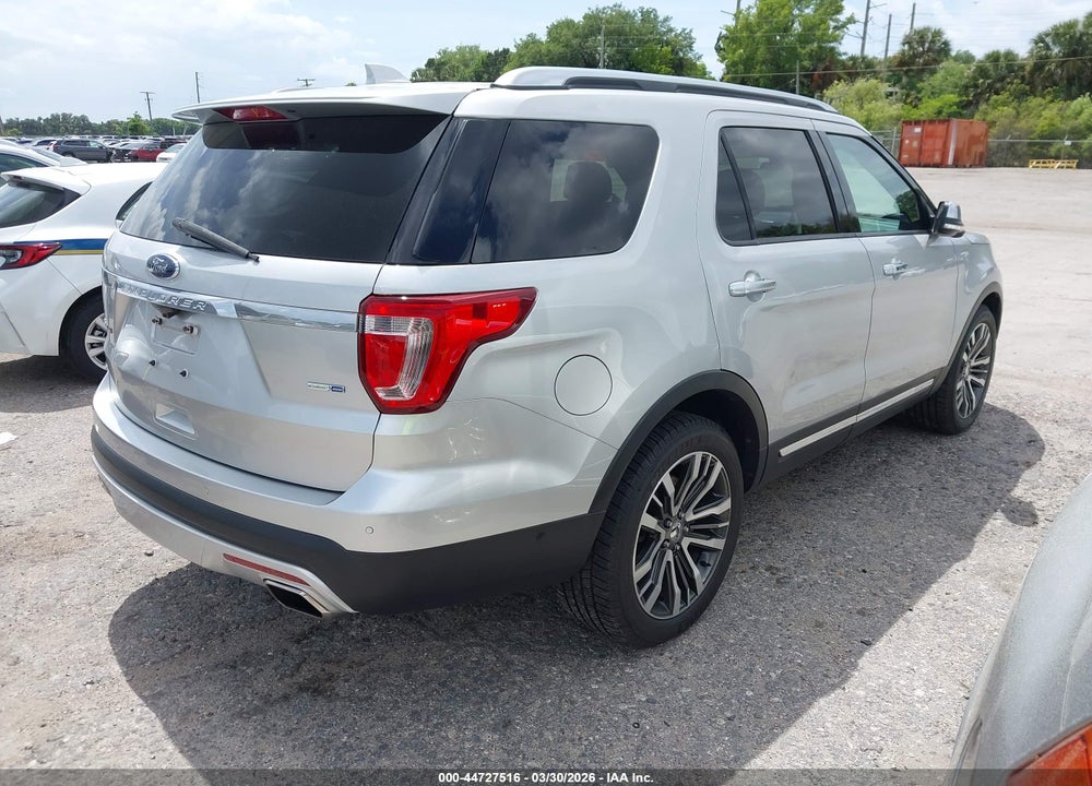 2016 FORD EXPLORER PLATINUM VIN: 1FM5K8HT3GGC63660