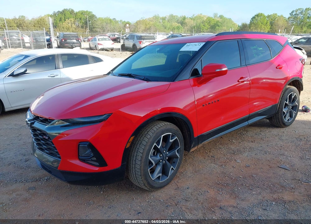 2020 CHEVROLET BLAZER FWD RS VIN: 3GNKBERS3LS718778