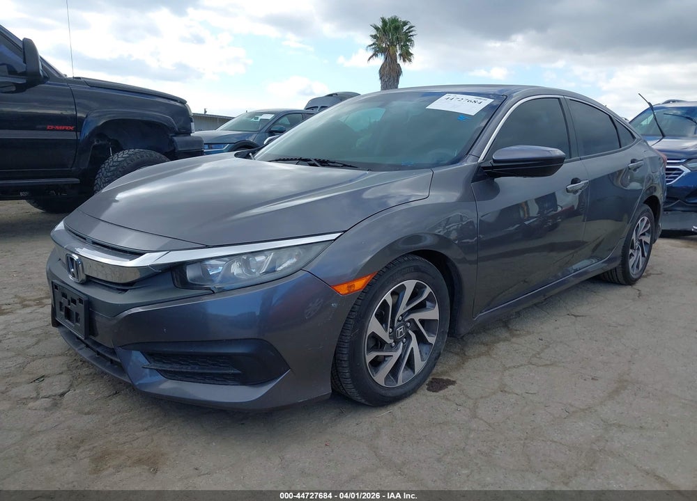 2018 HONDA CIVIC EX VIN: 2HGFC2F79JH544383