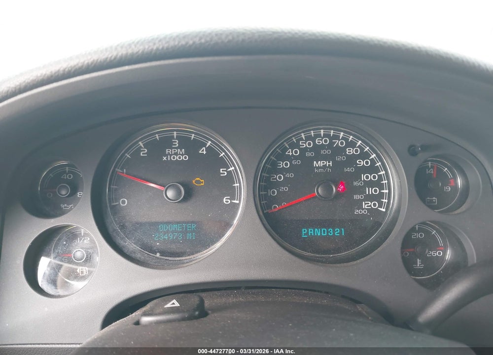 2007 CHEVROLET SUBURBAN 1500 LT VIN: 1GNFC16077R386413
