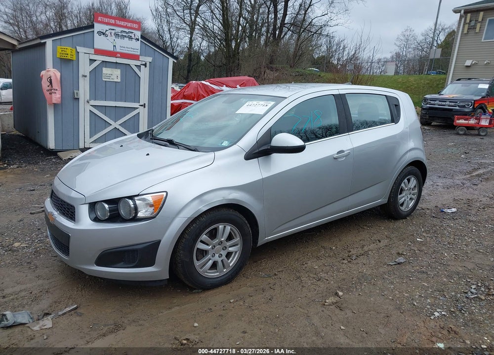 2013 CHEVROLET SONIC LT AUTO VIN: 1G1JC6SGXD4116533
