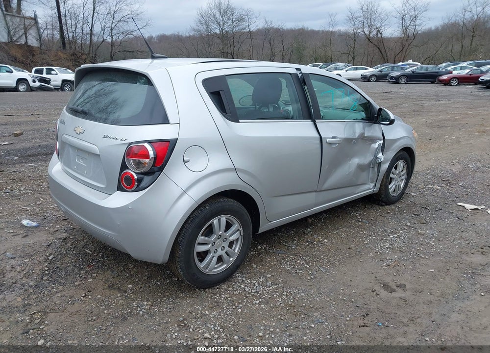 2013 CHEVROLET SONIC LT AUTO VIN: 1G1JC6SGXD4116533