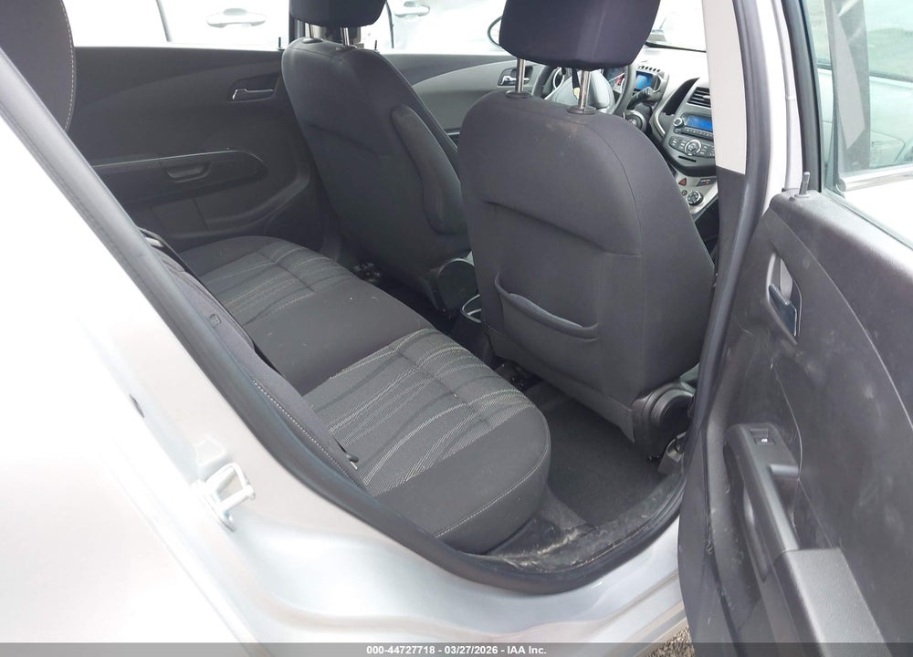 2013 CHEVROLET SONIC LT AUTO VIN: 1G1JC6SGXD4116533