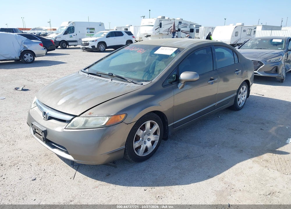2008 HONDA CIVIC LX VIN: 1HGFA16518L025761