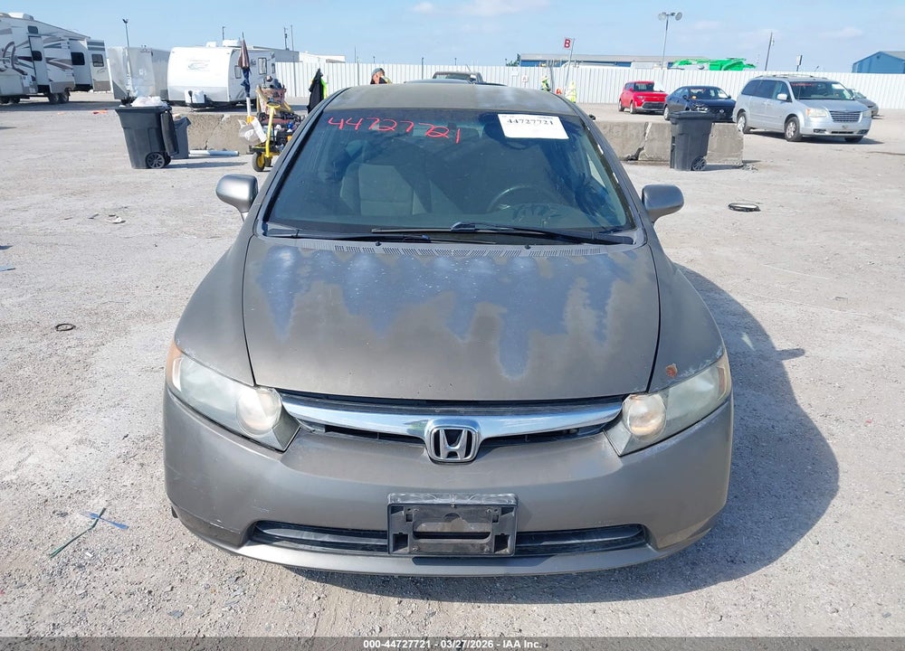 2008 HONDA CIVIC LX VIN: 1HGFA16518L025761