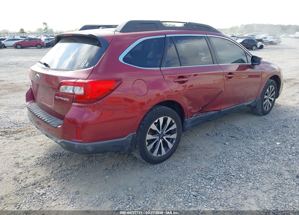 2015 SUBARU OUTBACK 2.5I LIMITED VIN: 4S4BSBLC2F3277112
