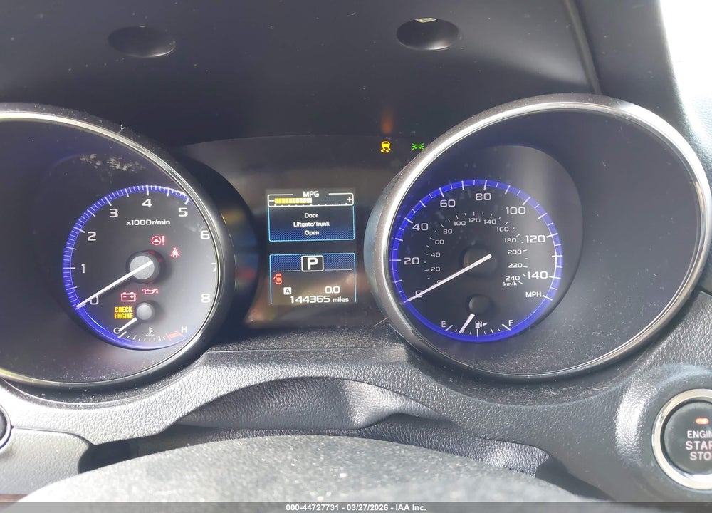 2015 SUBARU OUTBACK 2.5I LIMITED VIN: 4S4BSBLC2F3277112