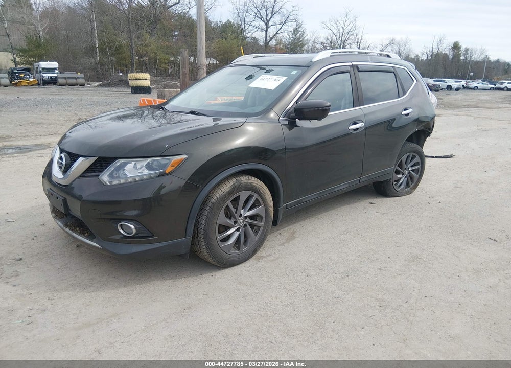 2016 NISSAN ROGUE SL VIN: 5N1AT2MV3GC784045