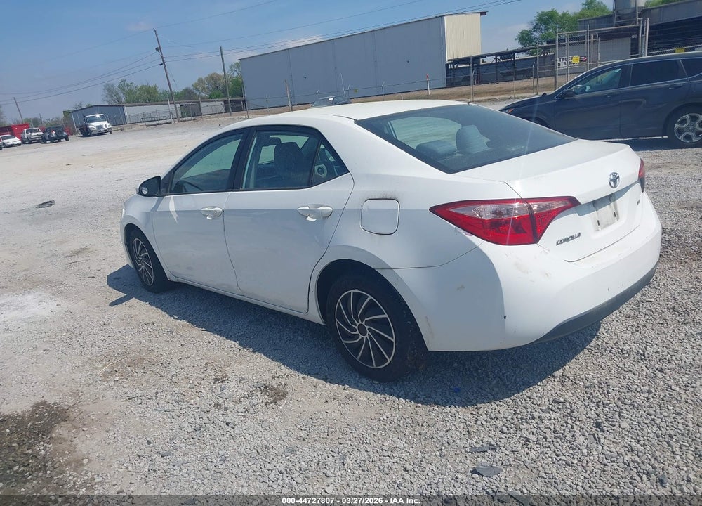 2018 TOYOTA COROLLA LE VIN: 2T1BURHE9JC054681