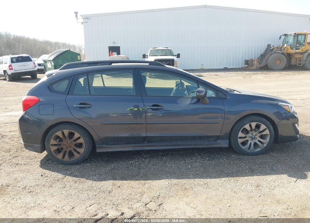 2015 SUBARU IMPREZA 2.0I SPORT LIMITED VIN: JF1GPAZ69F8310610