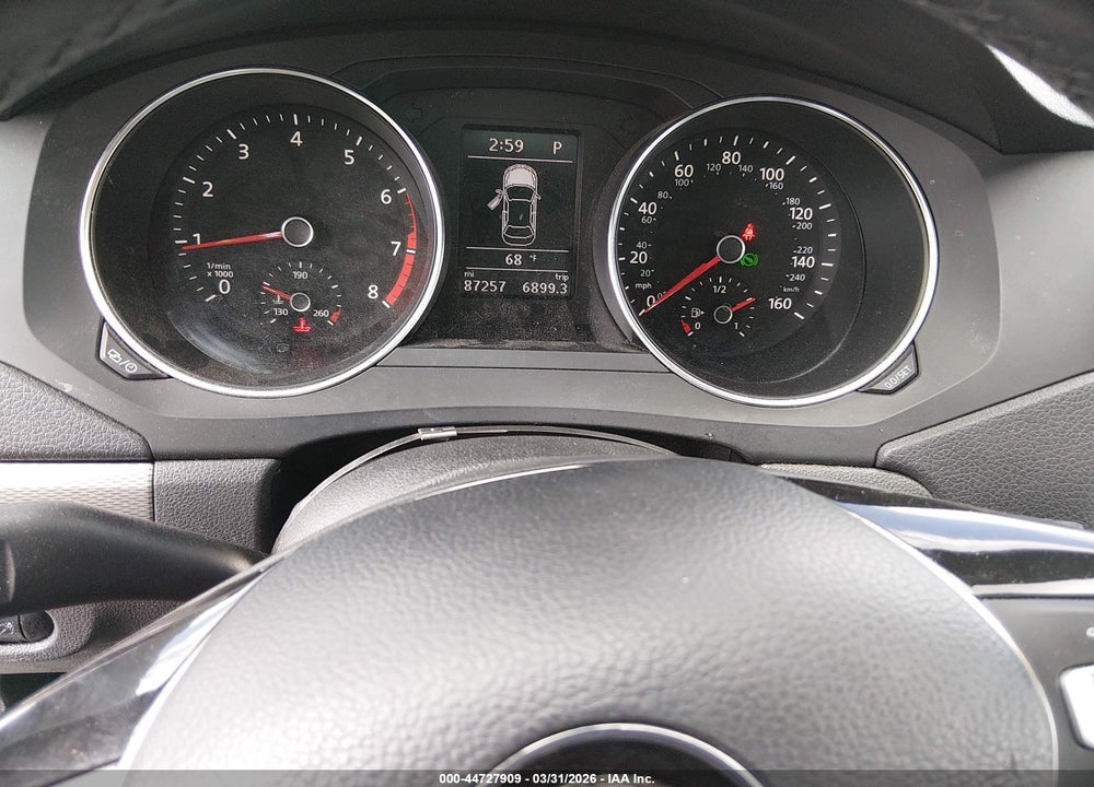 2017 VOLKSWAGEN JETTA 1.4T SE VIN: 3VWDB7AJ2HM372442