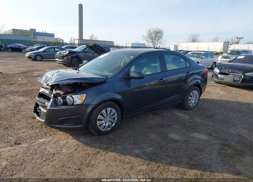 2016 CHEVROLET SONIC LS AUTO VIN: 1G1JA5SHXG4110695