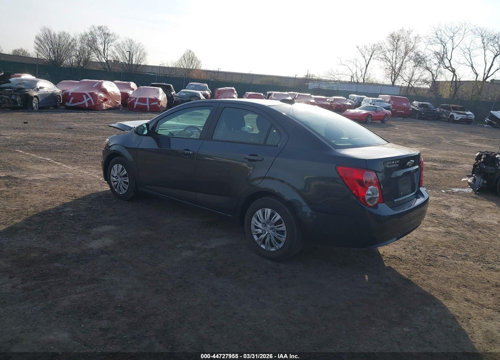 2016 CHEVROLET SONIC LS AUTO VIN: 1G1JA5SHXG4110695