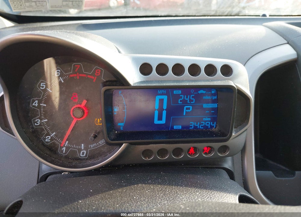2016 CHEVROLET SONIC LS AUTO VIN: 1G1JA5SHXG4110695
