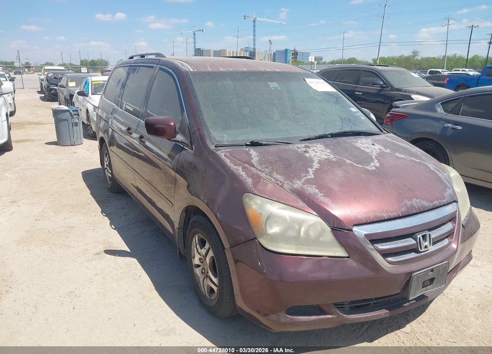 2007 HONDA ODYSSEY EX VIN: 5FNRL38417B410647