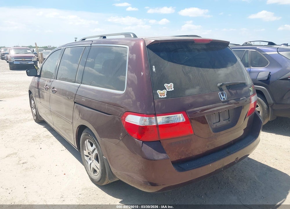 2007 HONDA ODYSSEY EX VIN: 5FNRL38417B410647