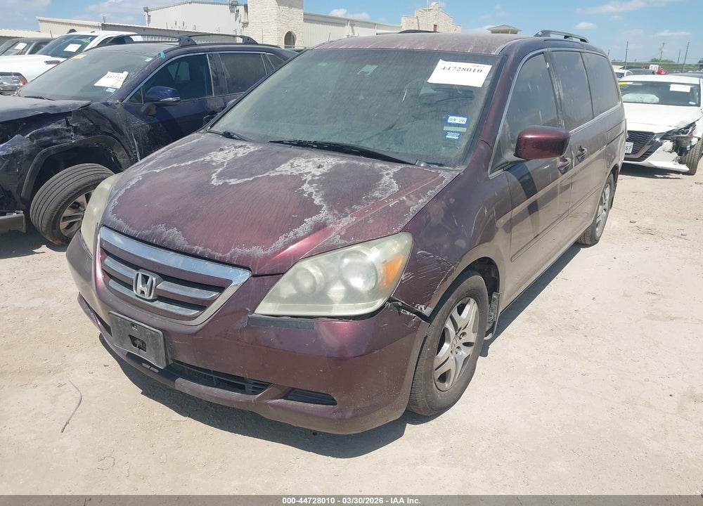 2007 HONDA ODYSSEY EX VIN: 5FNRL38417B410647