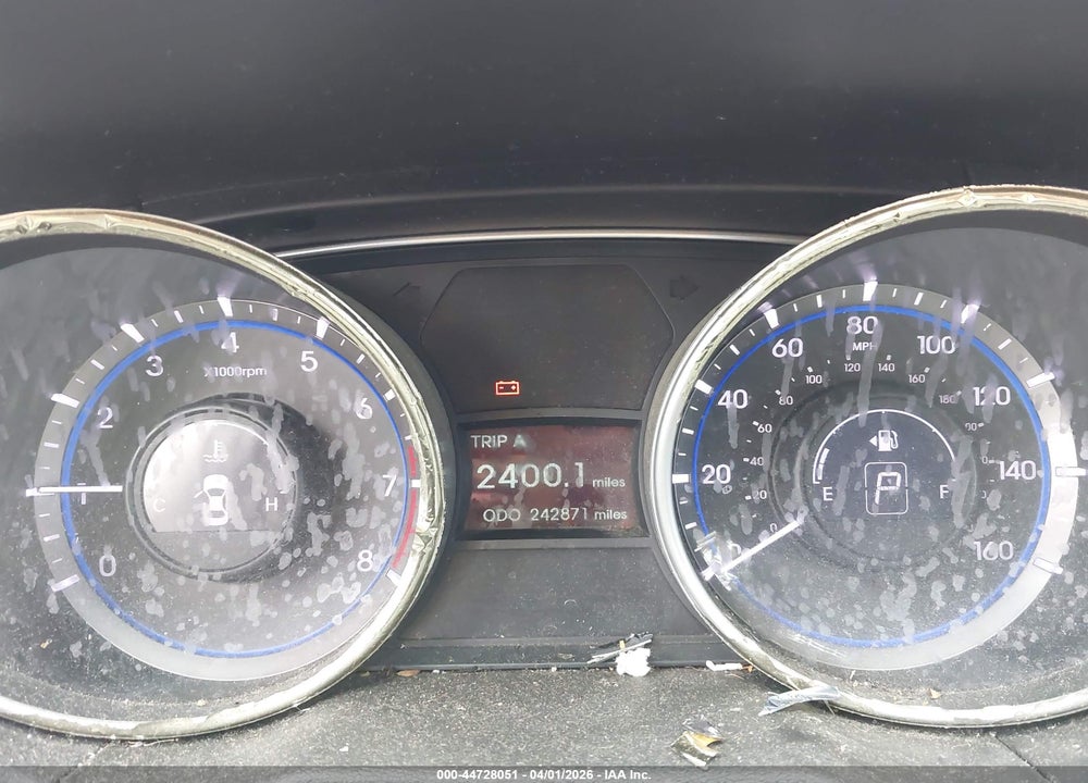 2012 HYUNDAI SONATA SE 2.0T VIN: 5NPEC4ABXCH477417