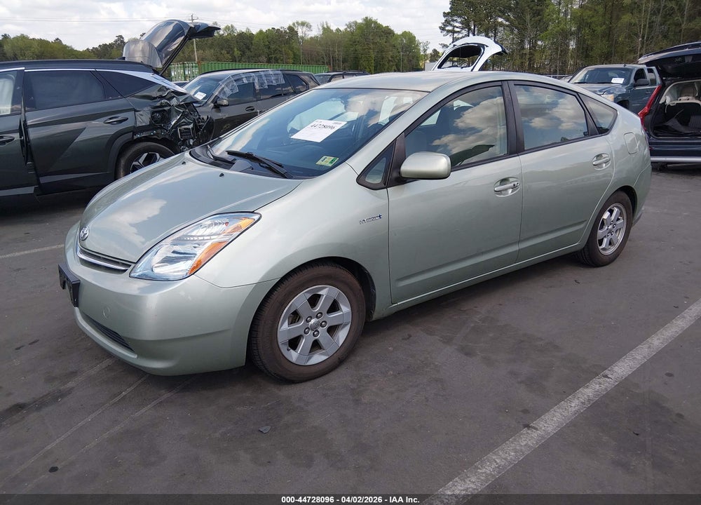 2008 TOYOTA PRIUS VIN: JTDKB20U587810275