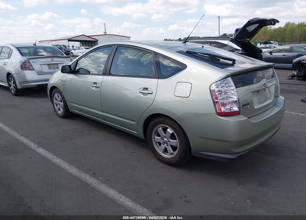 2008 TOYOTA PRIUS VIN: JTDKB20U587810275