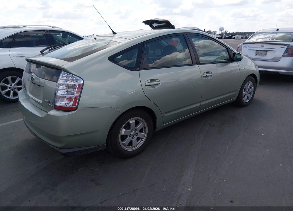 2008 TOYOTA PRIUS VIN: JTDKB20U587810275