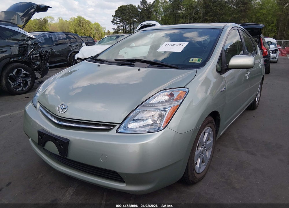2008 TOYOTA PRIUS VIN: JTDKB20U587810275