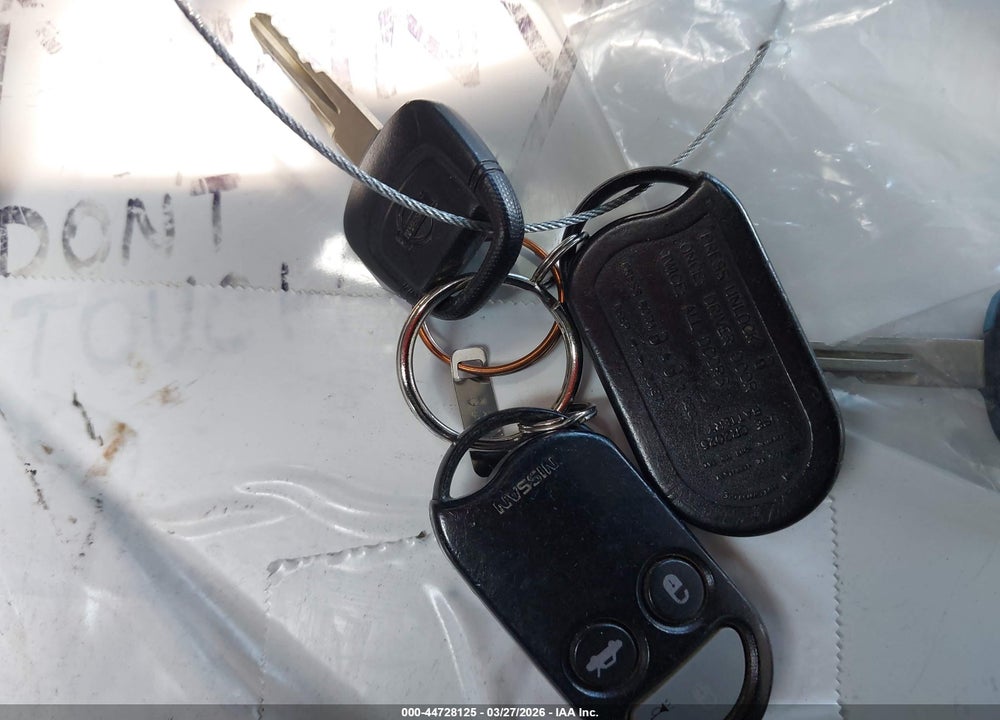 2000 NISSAN ALTIMA GLE/GXE/SE/XE VIN: 1N4DL01D9YC212891