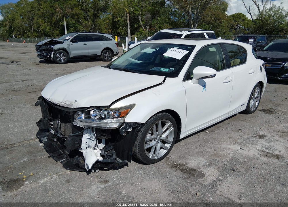 2015 LEXUS CT 200H VIN: JTHKD5BH7F2226223