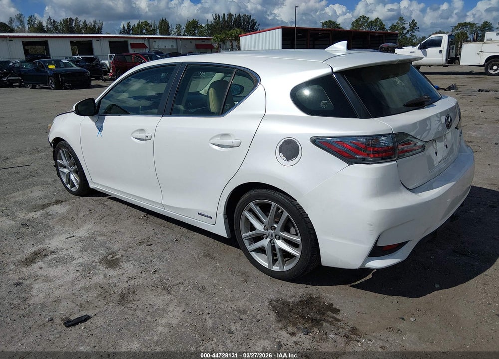2015 LEXUS CT 200H VIN: JTHKD5BH7F2226223