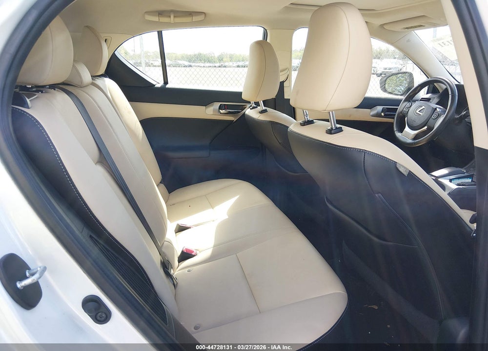 2015 LEXUS CT 200H VIN: JTHKD5BH7F2226223