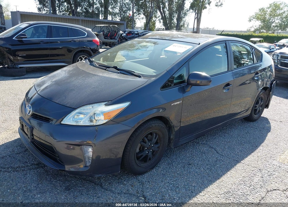 2013 TOYOTA PRIUS THREE VIN: JTDKN3DU2D1636699