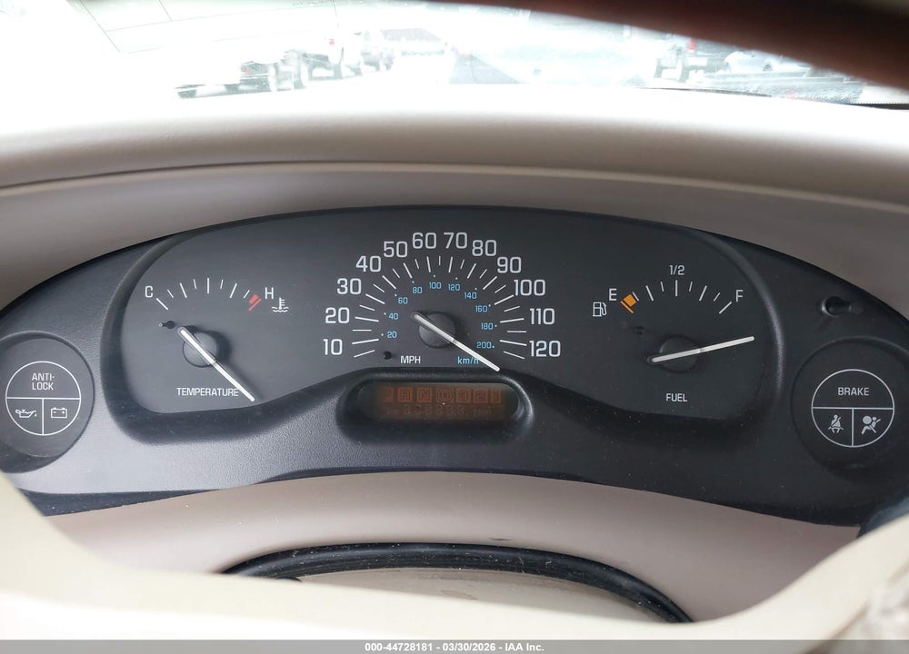 2000 BUICK CENTURY LIMITED VIN: 2G4WY55J1Y1158831