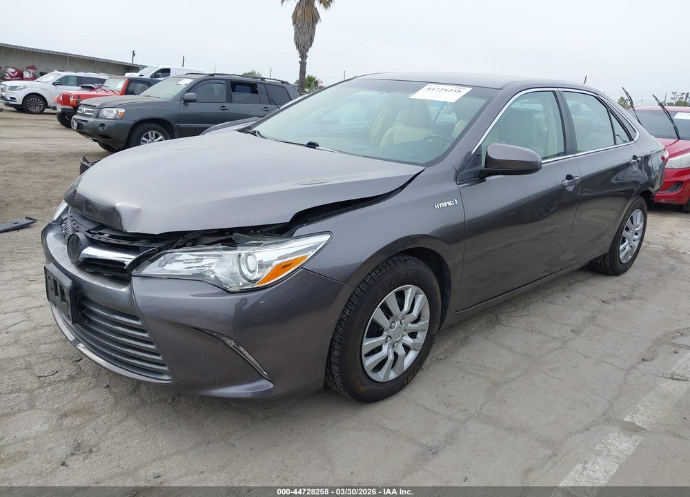 2015 TOYOTA CAMRY HYBRID XLE VIN: 4T1BD1FK0FU167127